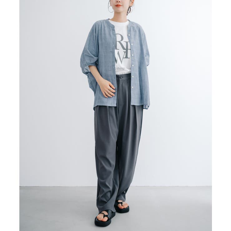 デイリーからお出かけまであらゆるシーンで使えるこなれ感パンツ。 | refinedworks | 詳細画像9 