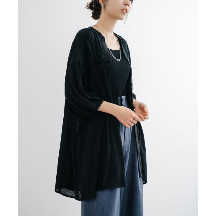 refinedworks】大人のリラックスムードが心地よいチュニック