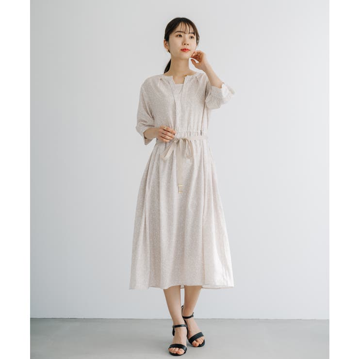 ANNA LUNA】通勤からデイリーまで活躍する上品ワンピース！[品番