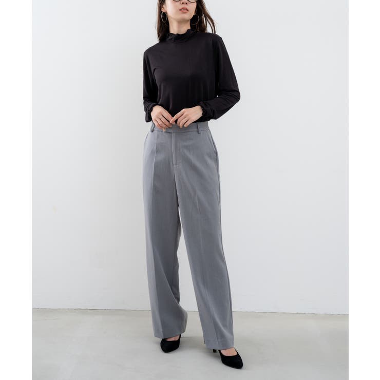 アンナルナグレースーツ　タグ付き　自宅で洗える　新品未使用　M ANNA LUNA】タブ付きスラックスパンツ[品番：FLEW0000081]｜ANNA LUNA