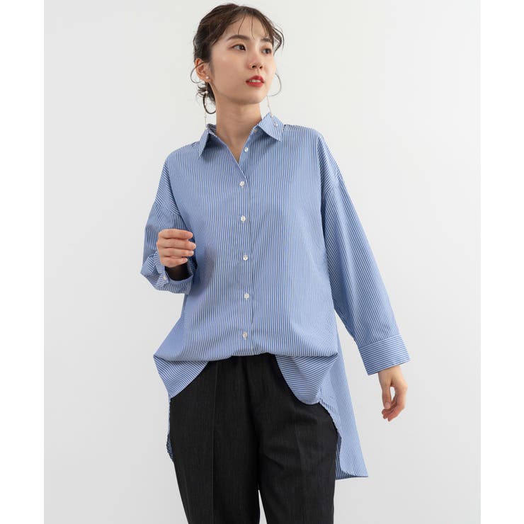 【ANNA LUNA】ストライプ2WAYシャツブラウス | ANNA LUNA | 詳細画像10