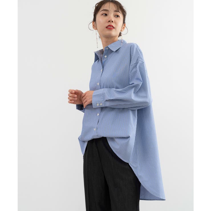 【ANNA LUNA】ストライプ2WAYシャツブラウス | ANNA LUNA | 詳細画像12