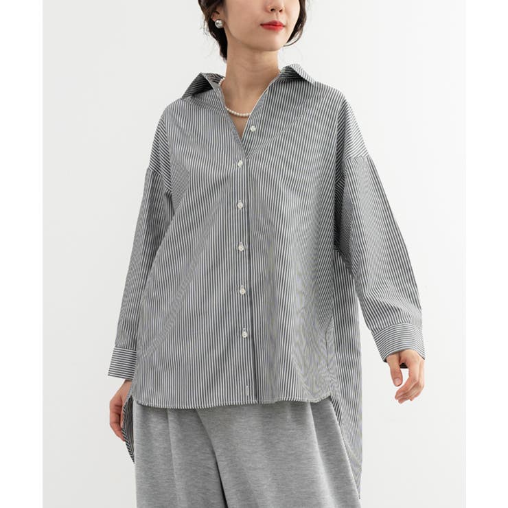 【ANNA LUNA】ストライプ2WAYシャツブラウス | ANNA LUNA | 詳細画像17