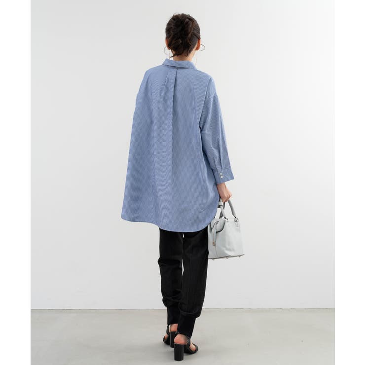 【ANNA LUNA】ストライプ2WAYシャツブラウス | ANNA LUNA | 詳細画像7