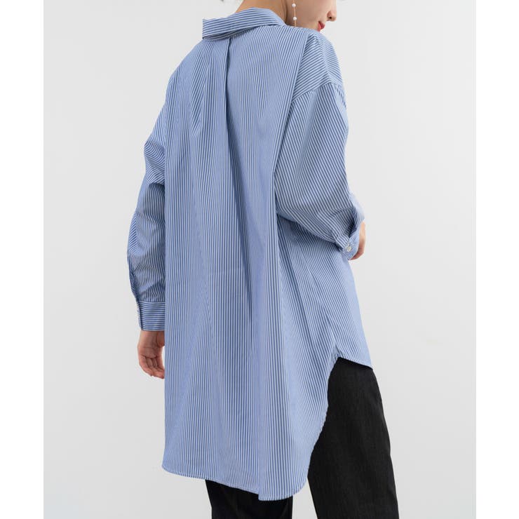 【ANNA LUNA】ストライプ2WAYシャツブラウス | ANNA LUNA | 詳細画像8