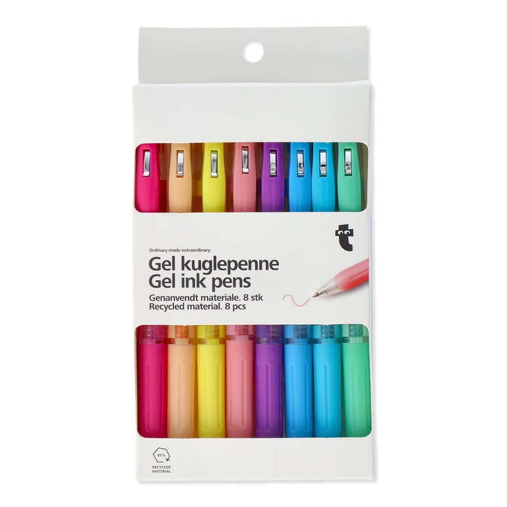 ゲルインクペンセット（パステル）[品番：ZBRH0011956]｜Flying Tiger