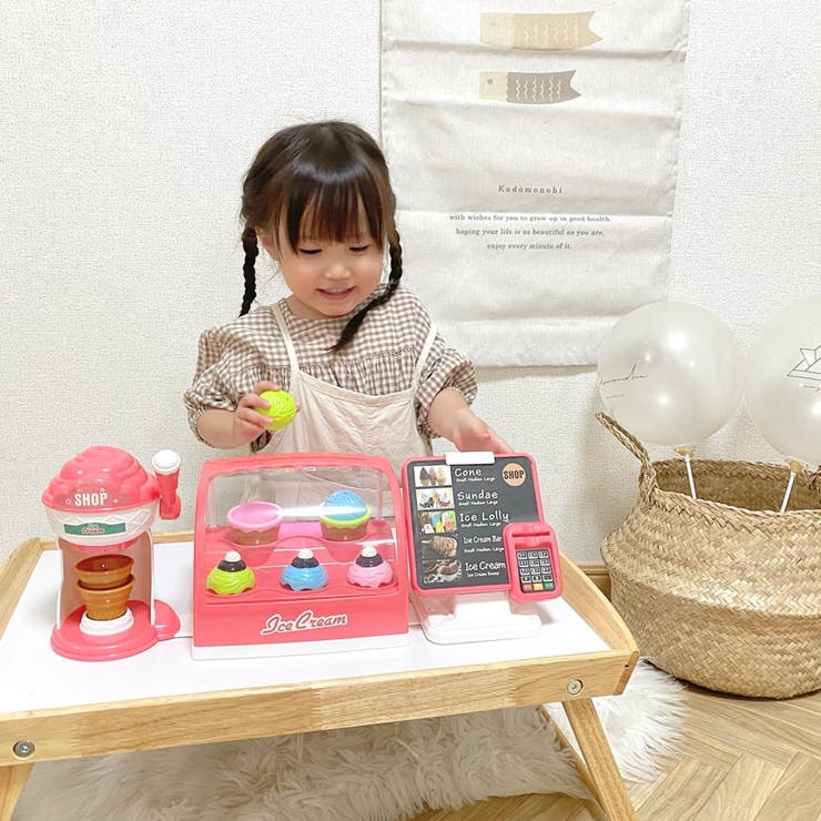 F.O.TOYBOX アイスクリームメーカー＆販売台＆注文台セット[品番 