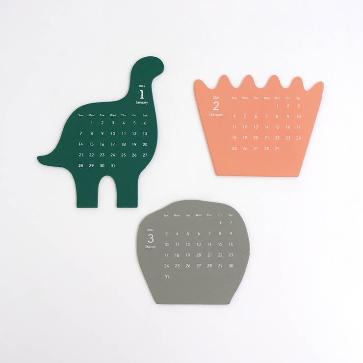 木製 恐竜カレンダー[品番：FOKK0017395]｜F.O.Online Store（エフオー