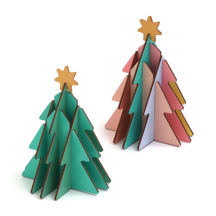 (クリスマス)木製 組み立てカラフルツリー | F.O.Online Store | 詳細画像2 