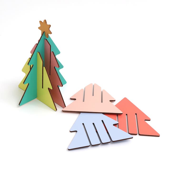 (クリスマス)木製 組み立てカラフルツリー | F.O.Online Store | 詳細画像4 