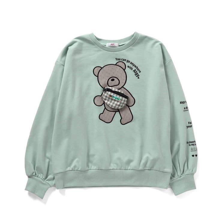 そうくん◆新品 ALGY◆ベアアップリケトレ－ナ－ 160 ベアアップリケトレーナー[品番：FOKK0018405]｜F.O.Online