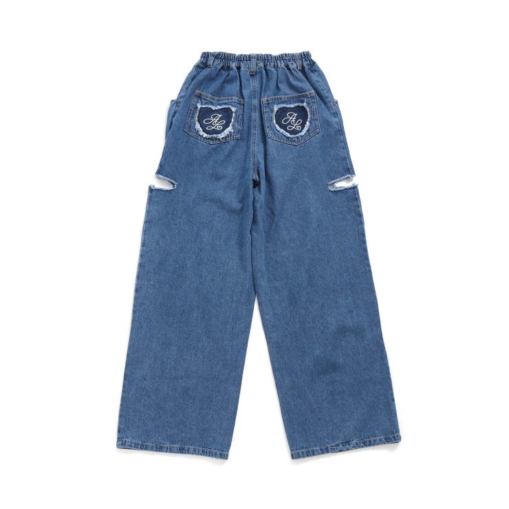 グランジデニムワイドパンツ[品番：FOKK0018347]｜F.O.Online