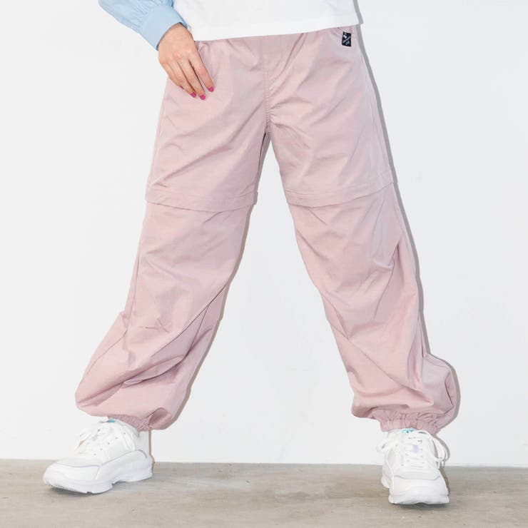 alA　パンツ2点セット TALLサイズ 〕 【セットアップ対応】2WAYストレッチトロ ワイド