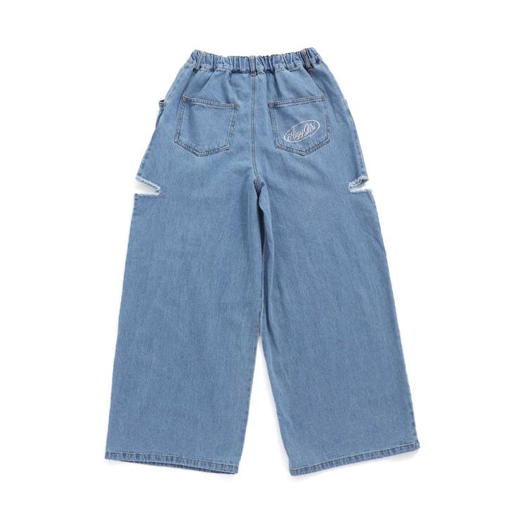 ワンフォークロージング 1111clothing ワイドデニム メンズ