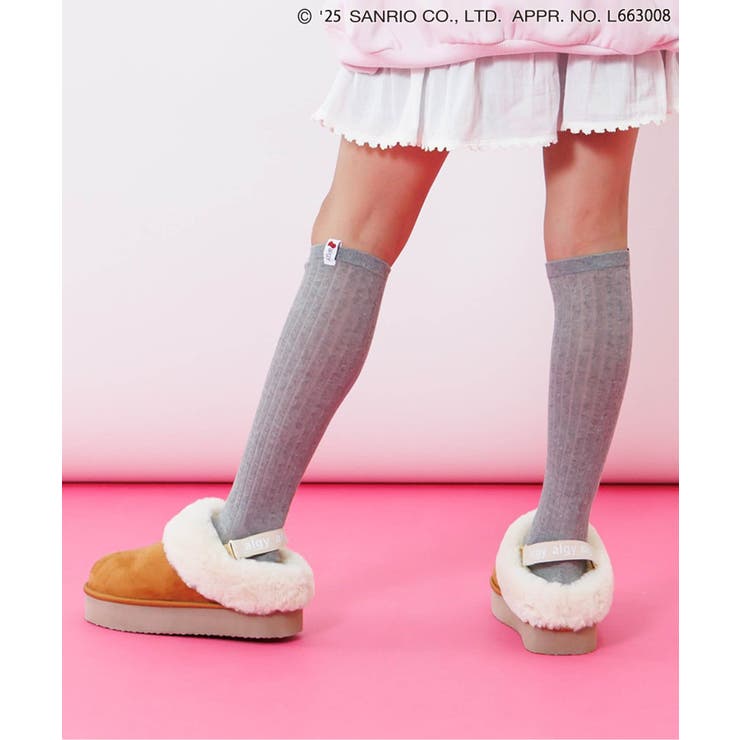 グレー | 【ハローキティ】ハイソックス | F.O.Online Store