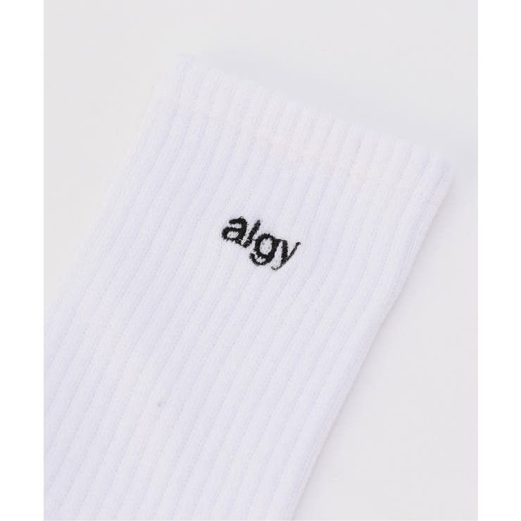 【抗菌防臭】algyロゴクルーソックス1 | F.O.Online Store | 詳細画像3 