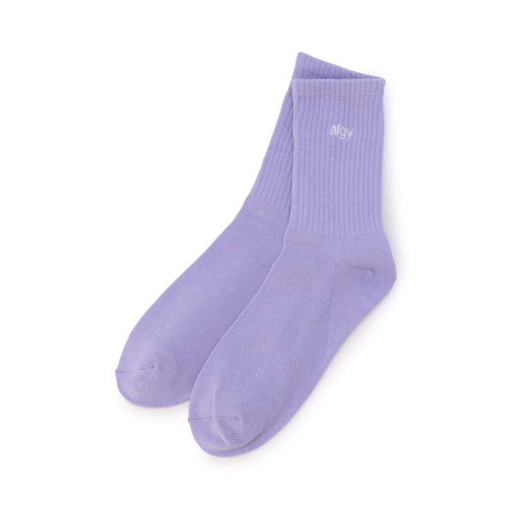 ラベンダー | 【抗菌防臭】algyロゴクルーソックス2 | F.O.Online Store