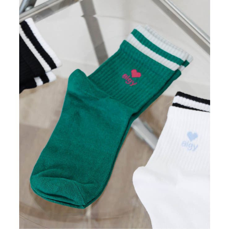 【抗菌防臭】レイヤード風クルーソックス2 | F.O.Online Store | 詳細画像1 