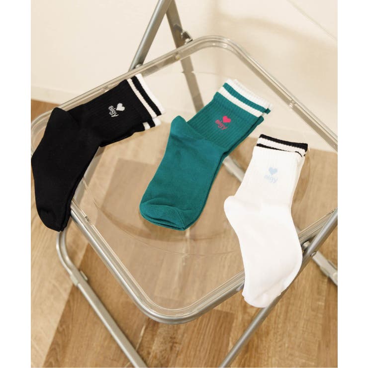 【抗菌防臭】レイヤード風クルーソックス2 | F.O.Online Store | 詳細画像5 