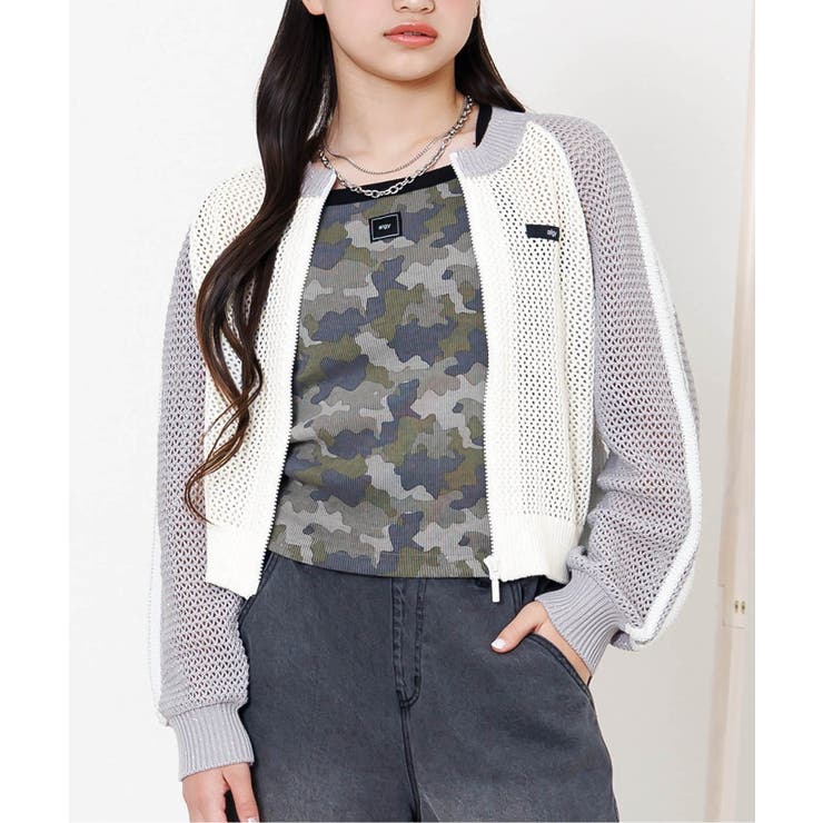 メッシュニットカーデ | F.O.Online Store | 詳細画像1 