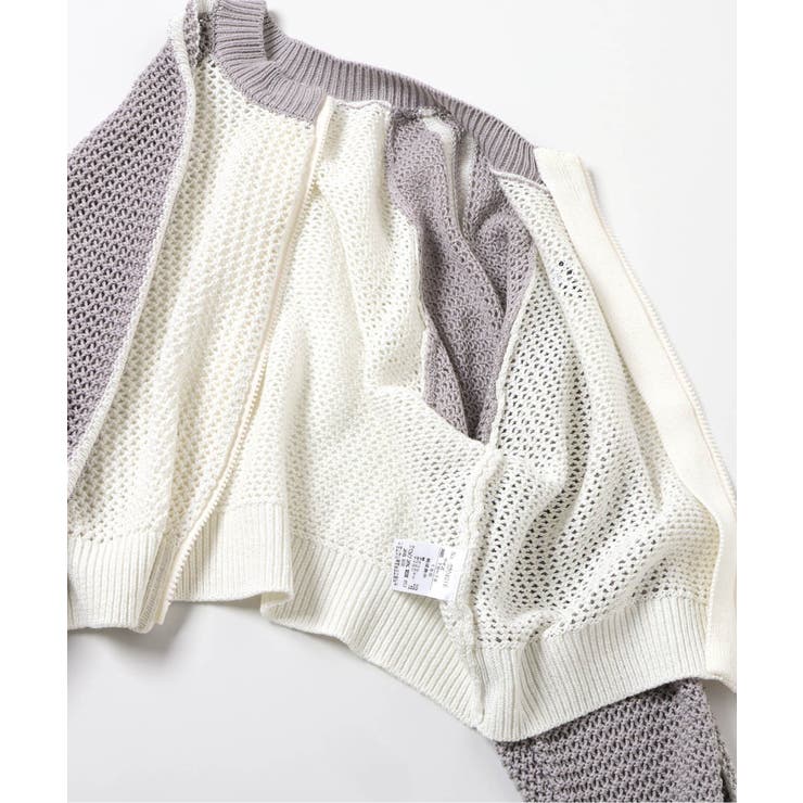 メッシュニットカーデ | F.O.Online Store | 詳細画像10 