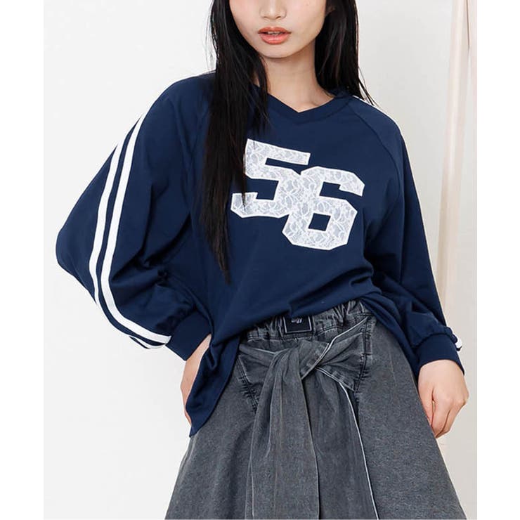 ネイビーブルー | レースナンバリングBIGロンT | F.O.Online Store