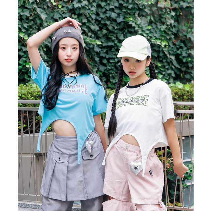 オフホワイト | 【ACTIVE】【吸水速乾】裾デザインT | F.O.Online Store