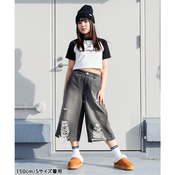 クロップドラグランT | F.O.Online Store | 詳細画像5 