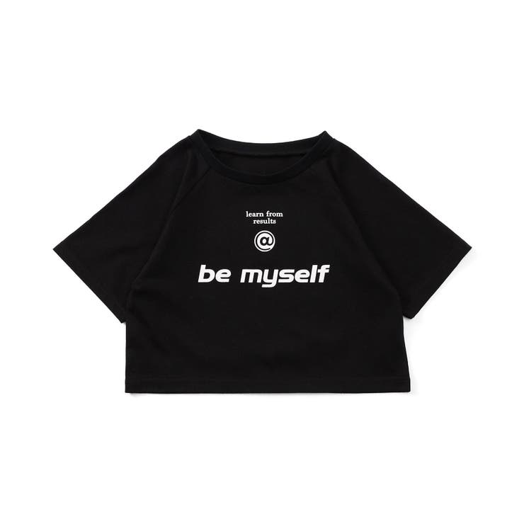ブラック | クロップドラグランT | F.O.Online Store