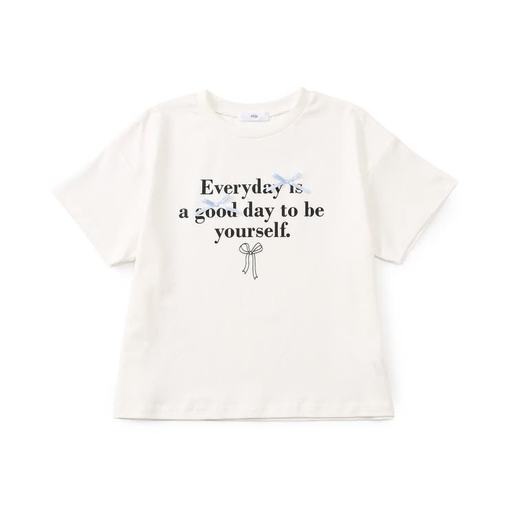 シルケット加工りぼん付きロゴT | F.O.Online Store | 詳細画像1 