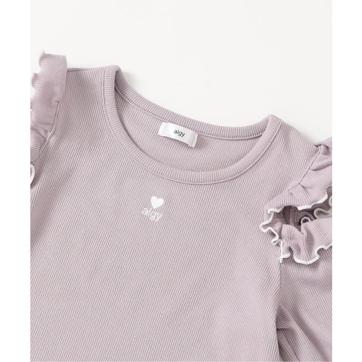 肩あきフリルリブT | F.O.Online Store | 詳細画像11 