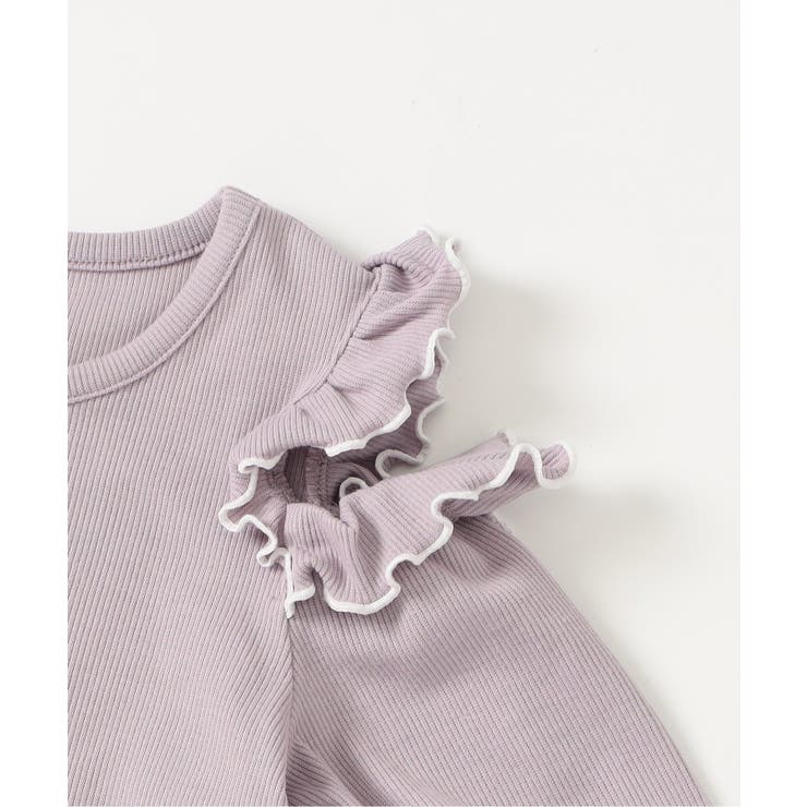 肩あきフリルリブT | F.O.Online Store | 詳細画像14 