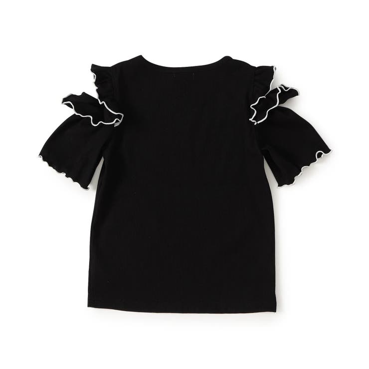 肩あきフリルリブT | F.O.Online Store | 詳細画像2 