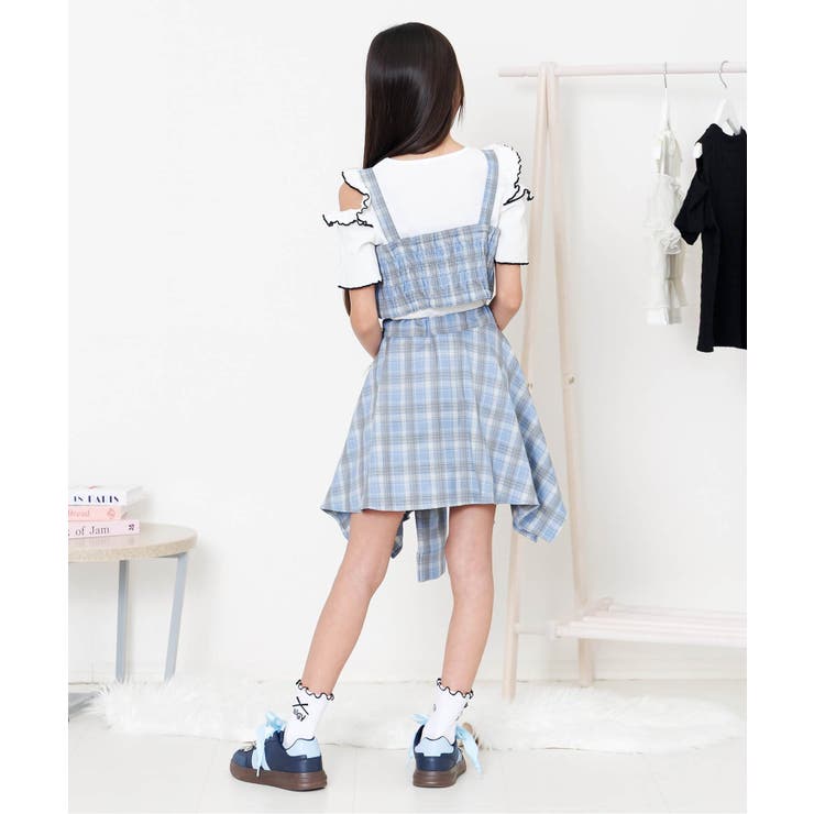 肩あきフリルリブT | F.O.Online Store | 詳細画像7 