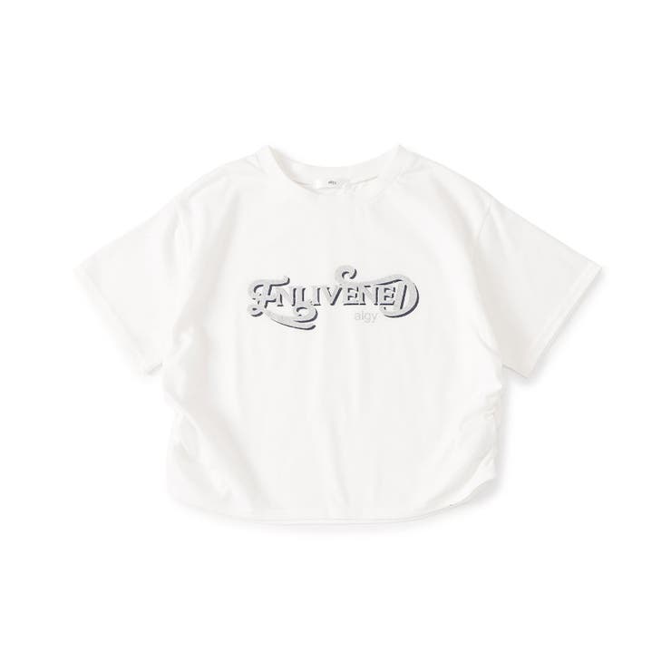 オフホワイト | ラメプリントシャーリングT | F.O.Online Store