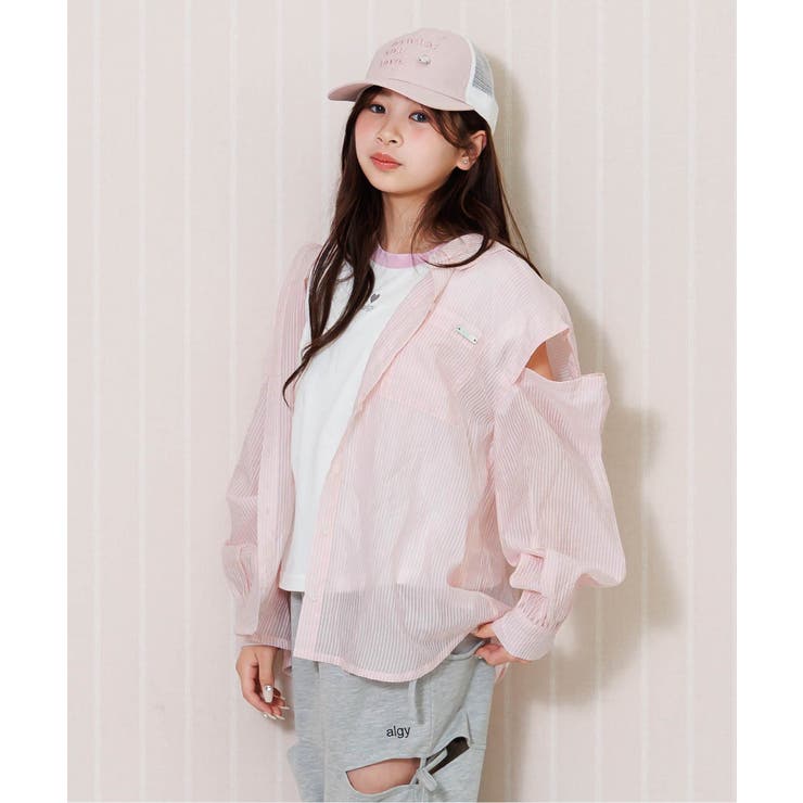 ピンク | 2WAYシアーシャツ | F.O.Online Store