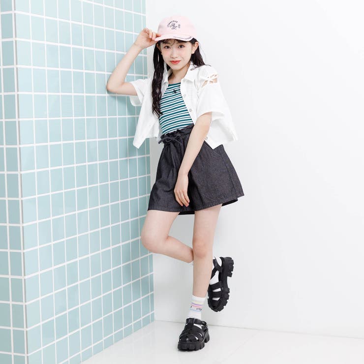 マルチボーダータンタケリブキャミ | F.O.Online Store | 詳細画像11