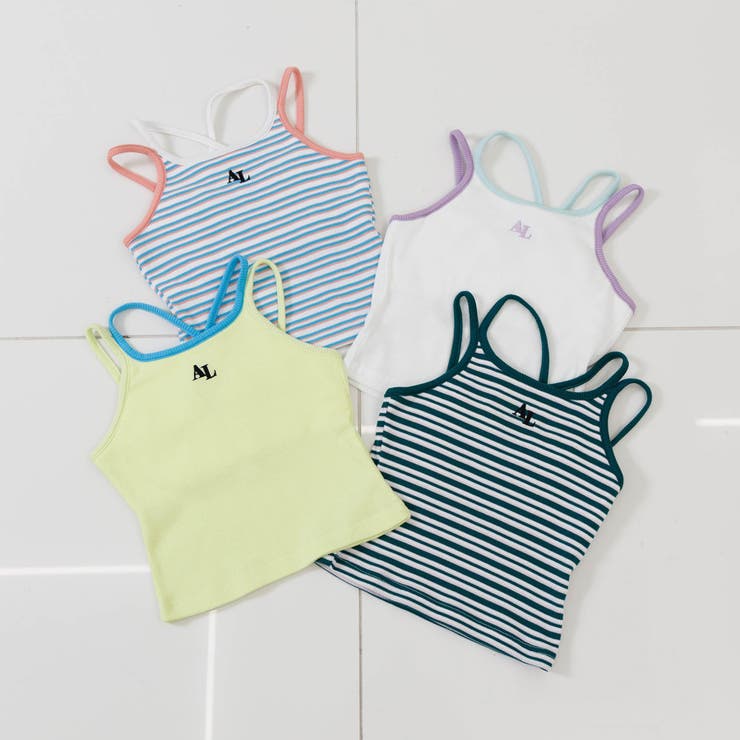 マルチボーダータンタケリブキャミ | F.O.Online Store | 詳細画像23