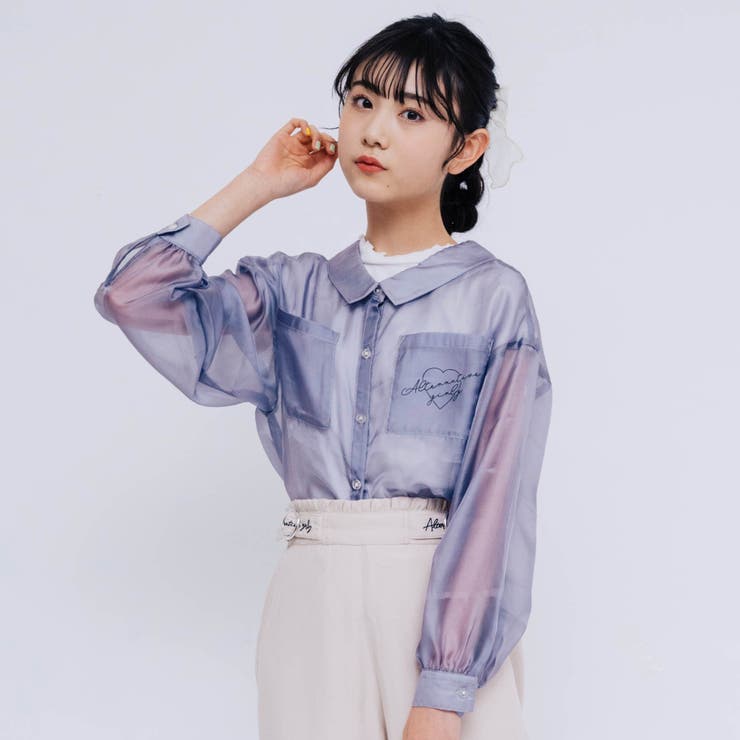 シースルーシャツ＆Tセット[品番：FOKK0004464]｜F.O.Online Store