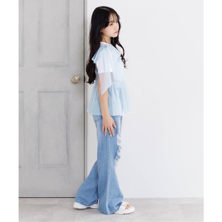 チュールキャミ& Tセット | F.O.Online Store | 詳細画像16 