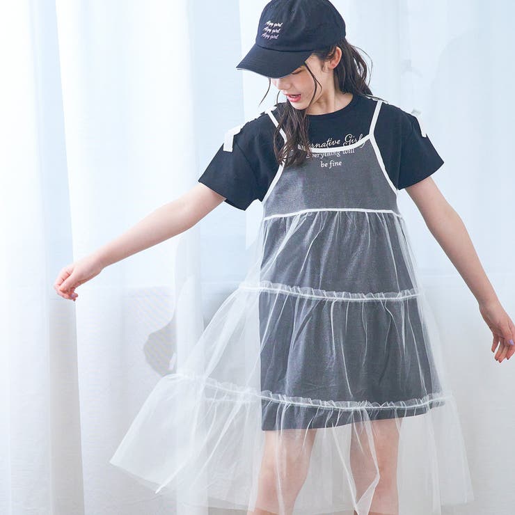 シアーキャミワンピ＆Tワンピセット[品番：FOKK0015988]｜F.O.Online