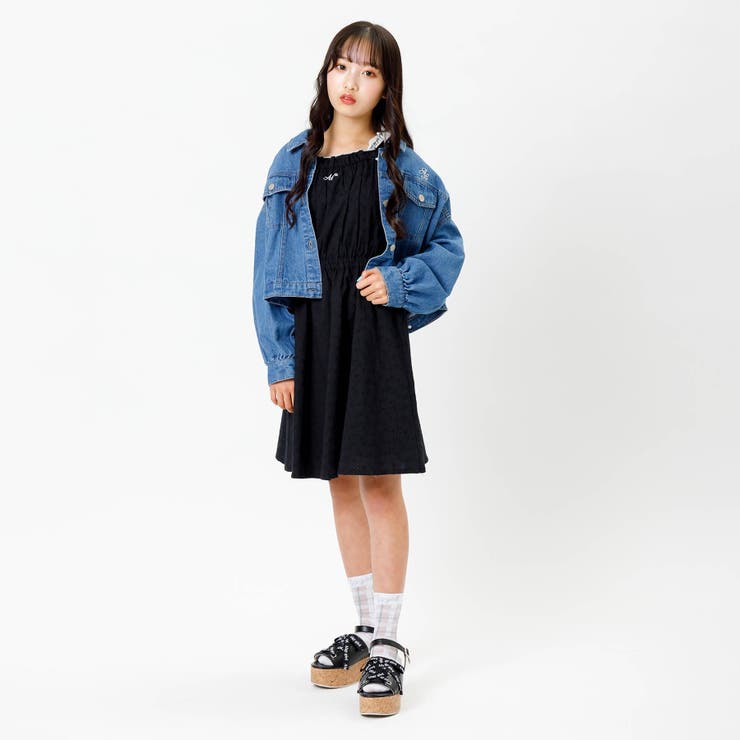 オフショル風肩りぼんワンピ[品番：FOKK0018380]｜F.O.Online Store