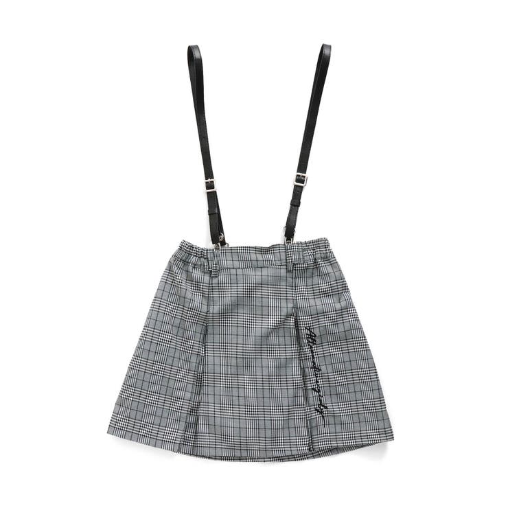 チェック柄 | 合皮サス付きスカパン | F.O.Online Store
