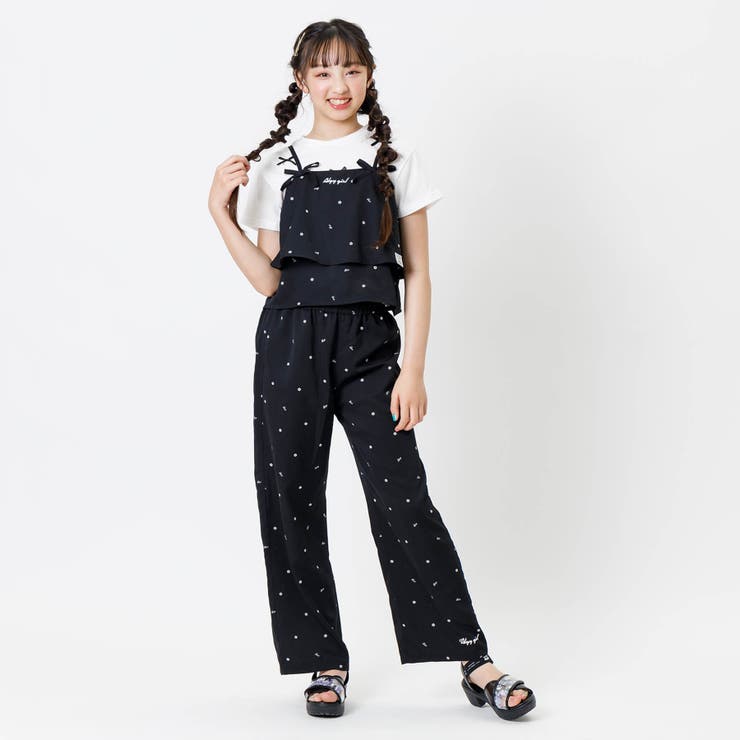 2WAY・上下セット】オールインワン風セットアップ[品番 2WAY・上下セット】オールインワン風セットアップ[品番