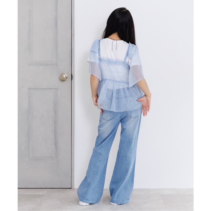 バックロゴワイドフレアパンツ | F.O.Online Store | 詳細画像21 