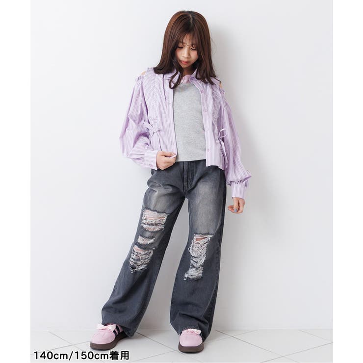バックロゴワイドフレアパンツ | F.O.Online Store | 詳細画像4 