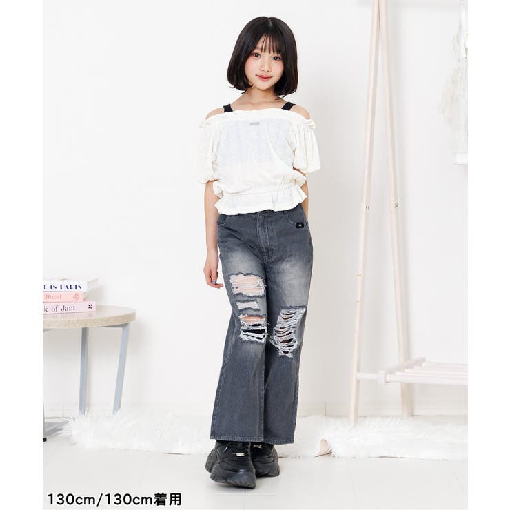バックロゴワイドフレアパンツ | F.O.Online Store | 詳細画像6 