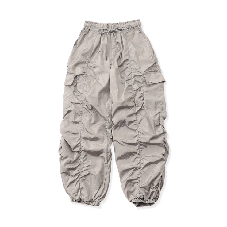 シャイニーギャザーカーゴパンツ[品番：FOKK0022584]｜F.O.Online