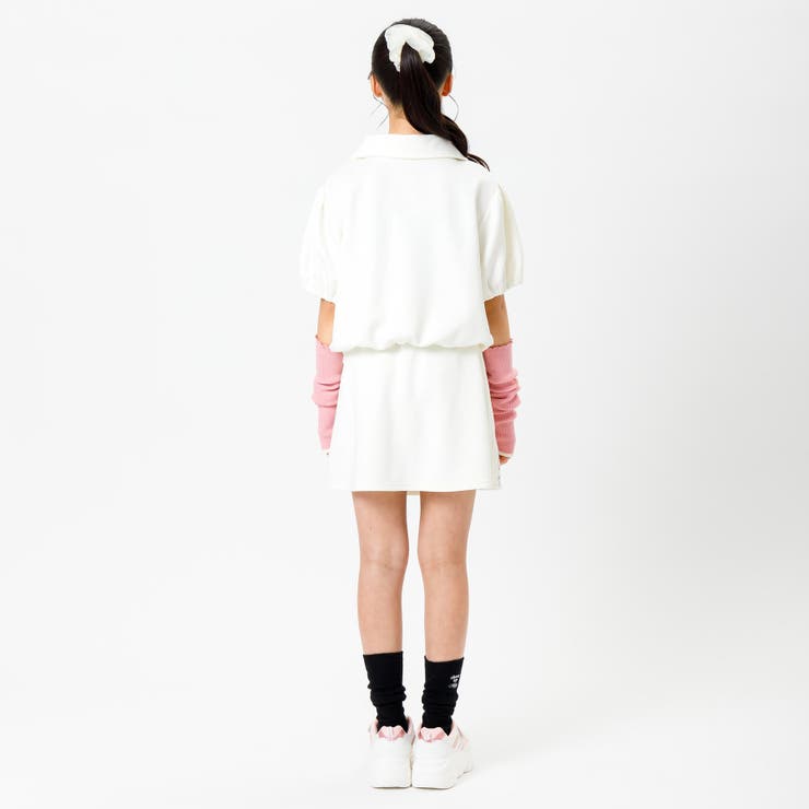 上下セット】ハーフジップT&スカパンセットアップ[品番
