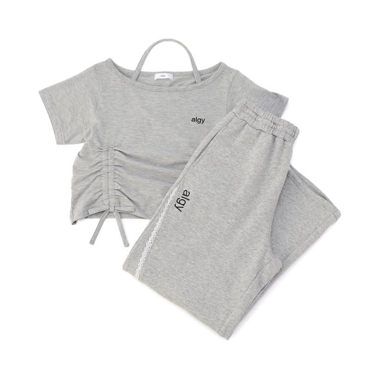 グレー | ギャザーT＆スウェパンセットアップ | F.O.Online Store